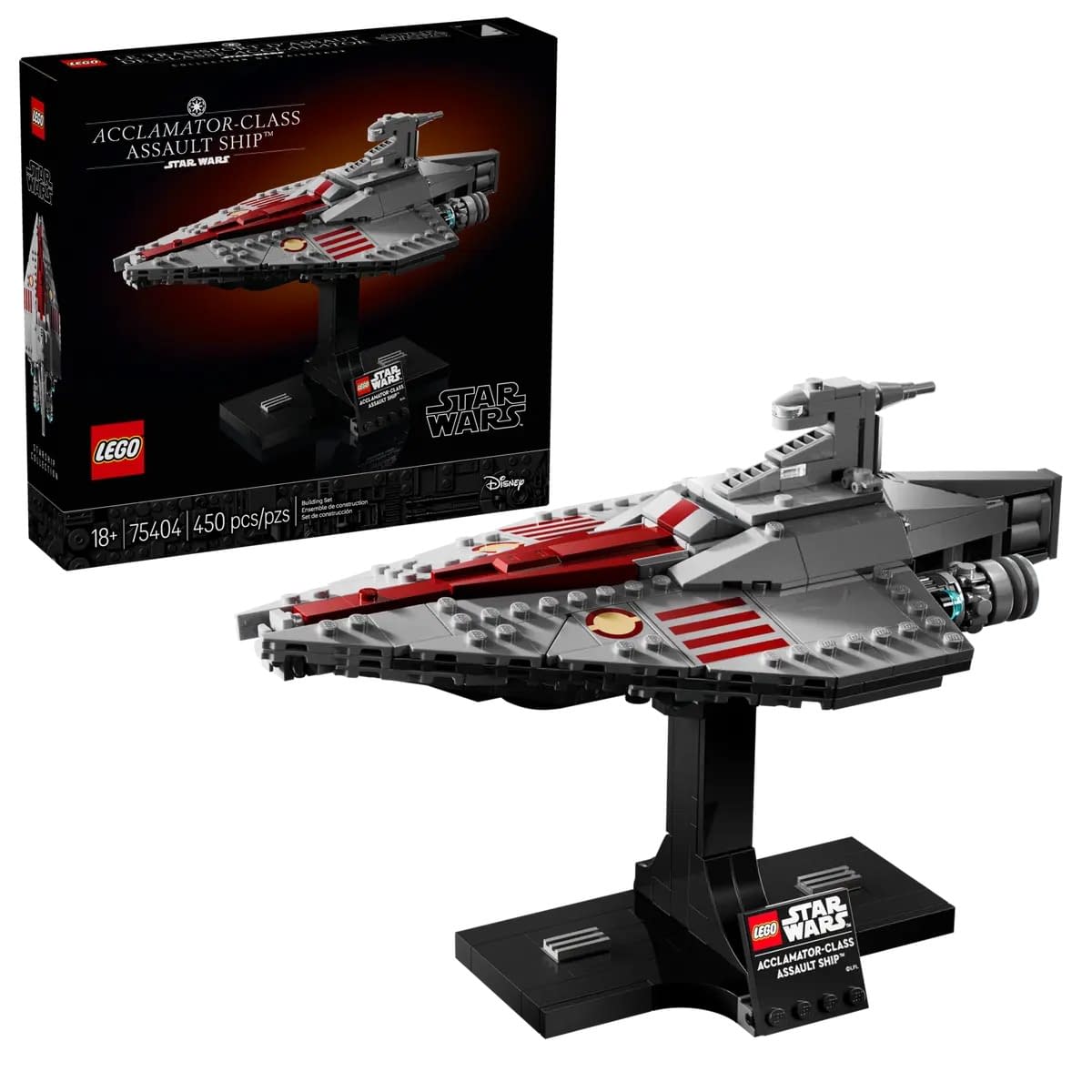 Star Wars Acclamator-Class Assault Ship Coming Soon to LEGO