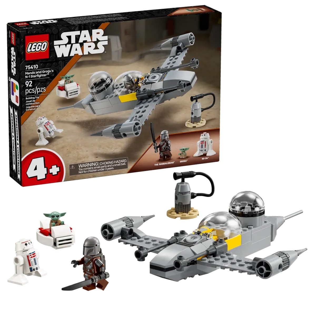 LEGO Debuts New Beginner The Mandalorian N-1 Starfighter Set