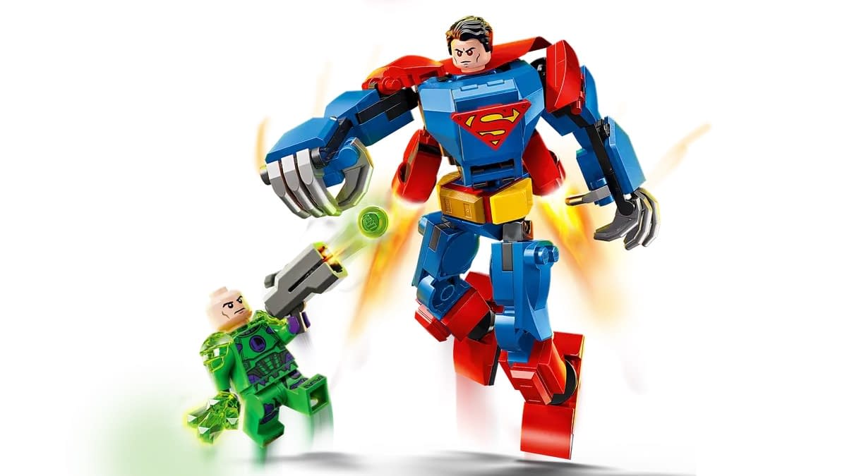 Superman Gets His Own DC Mech to Take on Lex Luthor from LEGO