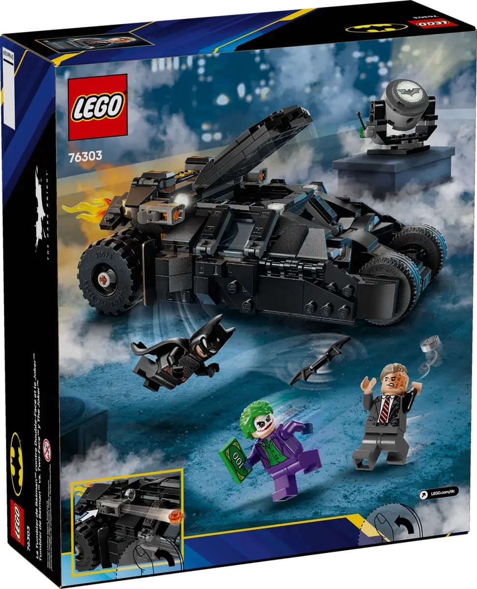 LEGO Unveils New Batman Set Featuring The Dark Knight Tumbler