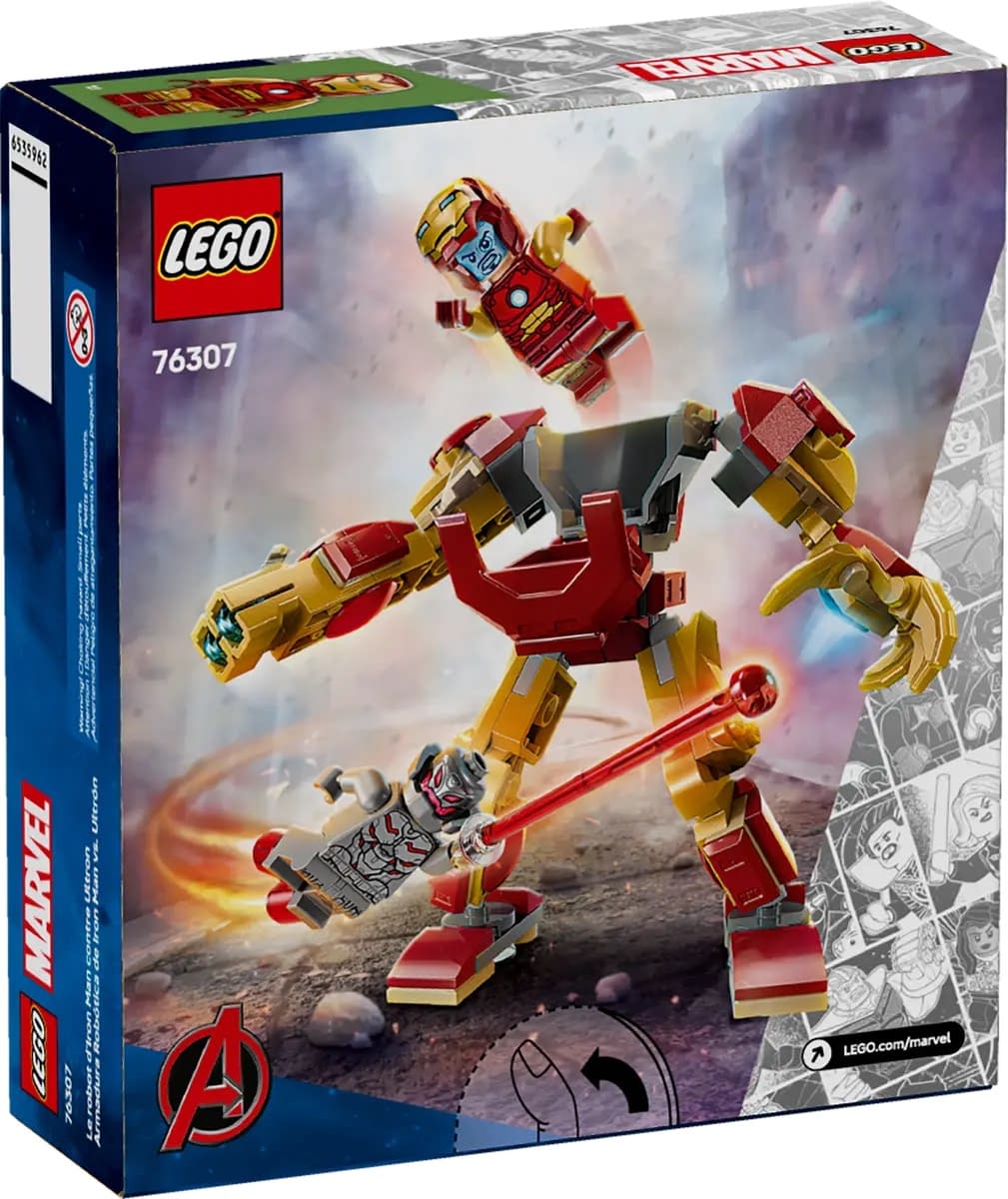 Ultron Returns to Take Down Iron Man with New LEGO Mech Set