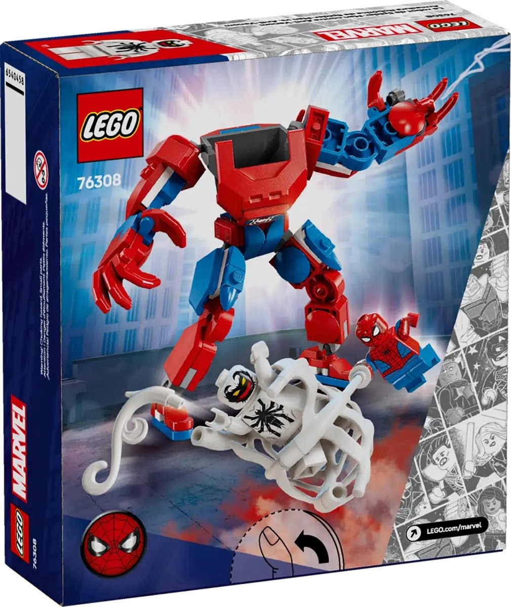 Spider-Man Suits Up to Take on Anti-Venom with New LEGO Set