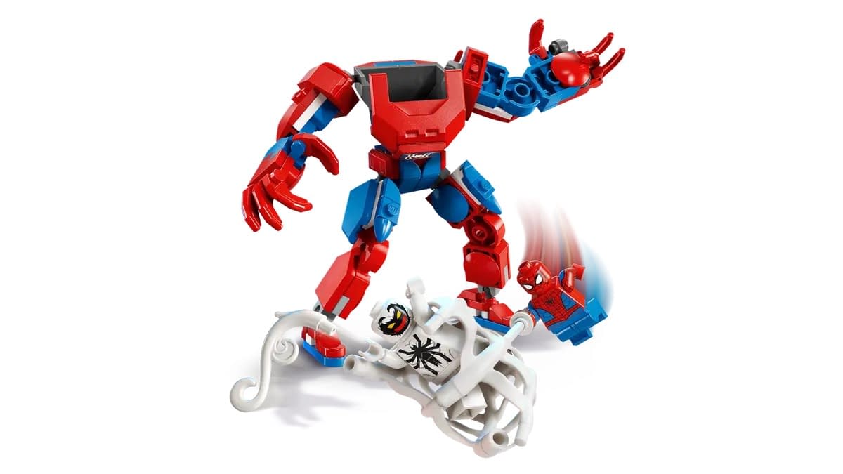 Spider-Man Suits Up to Take on Anti-Venom with New LEGO Set