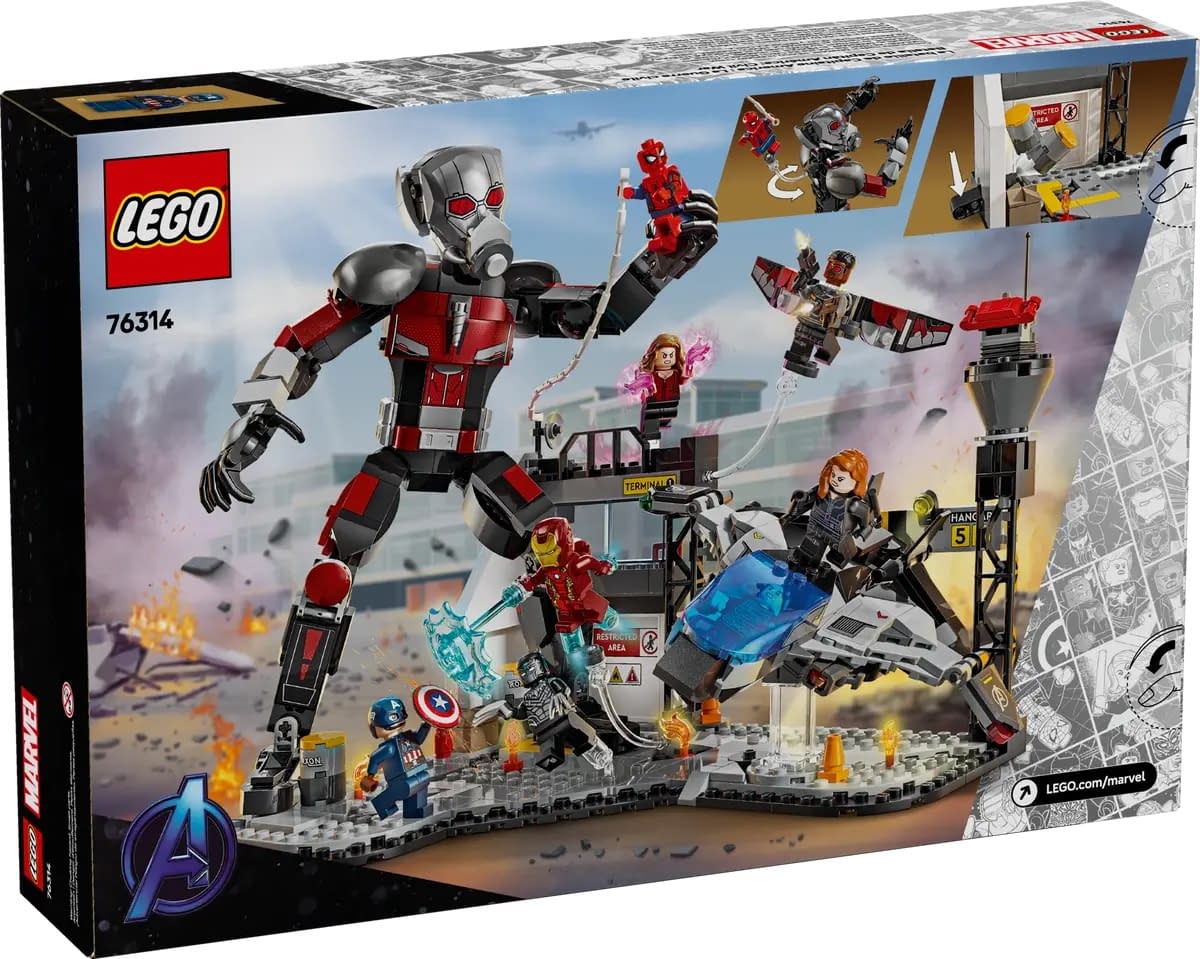 LEGO Brings the Captain America: Civil War Airport Fight to Life