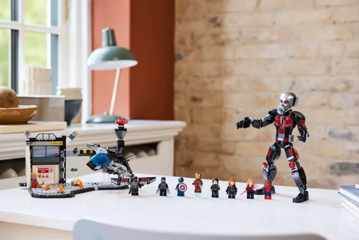 LEGO Brings the Captain America: Civil War Airport Fight to Life