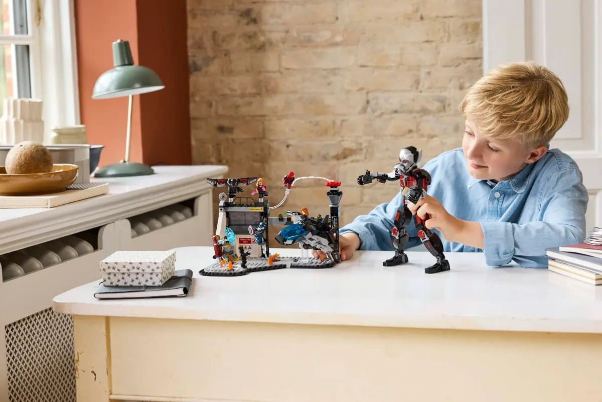 LEGO Brings the Captain America: Civil War Airport Fight to Life