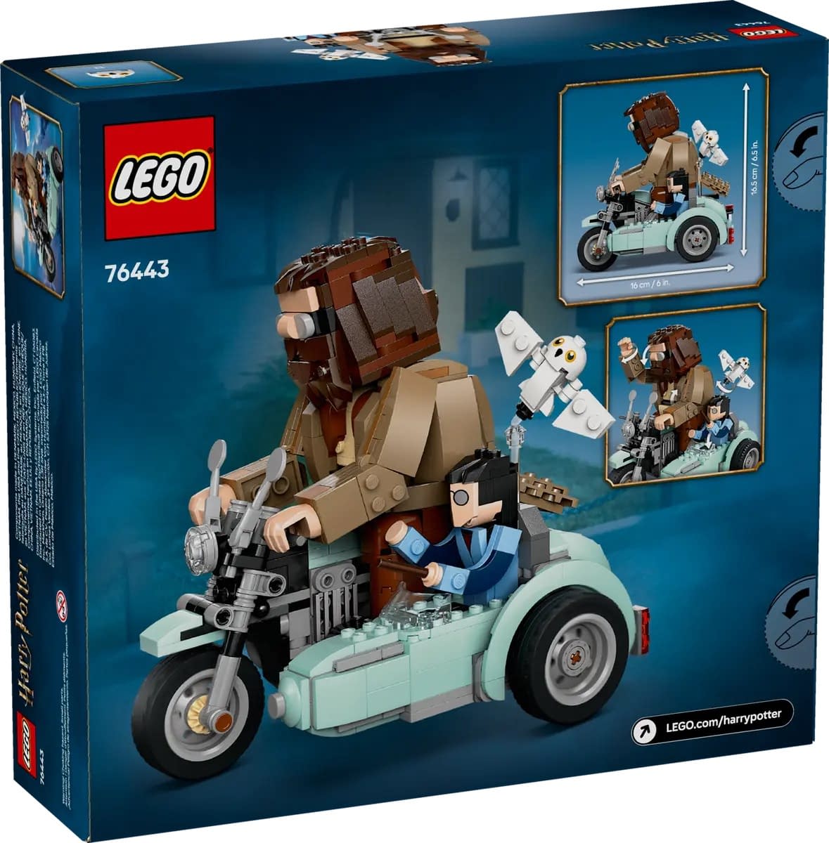 The Skies Await with LEGO's Hagrid & Harry Potter Motorcycle Set