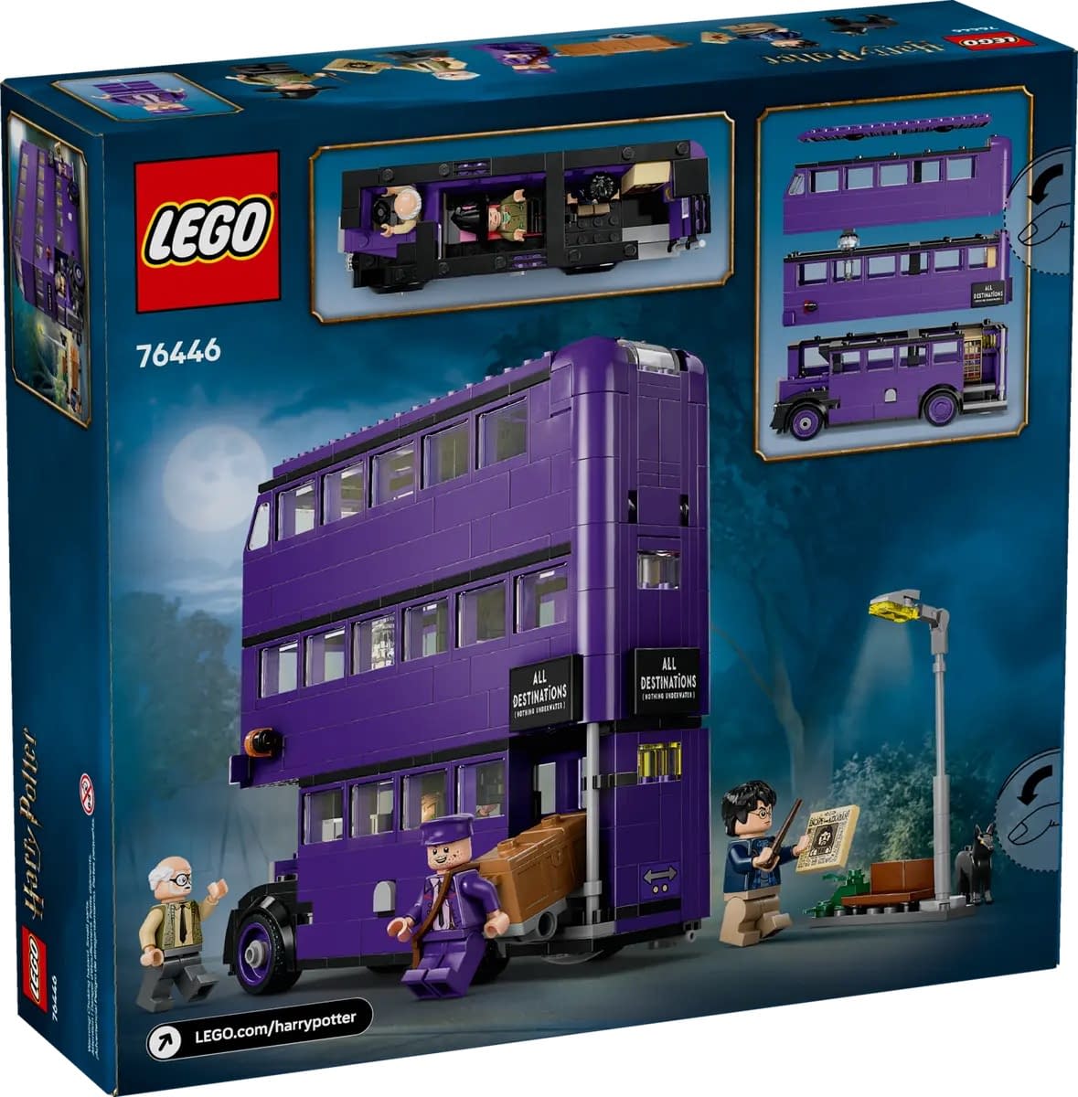 Take a Ride on the Knight Bus with LEGO's Newest Harry Potter Set