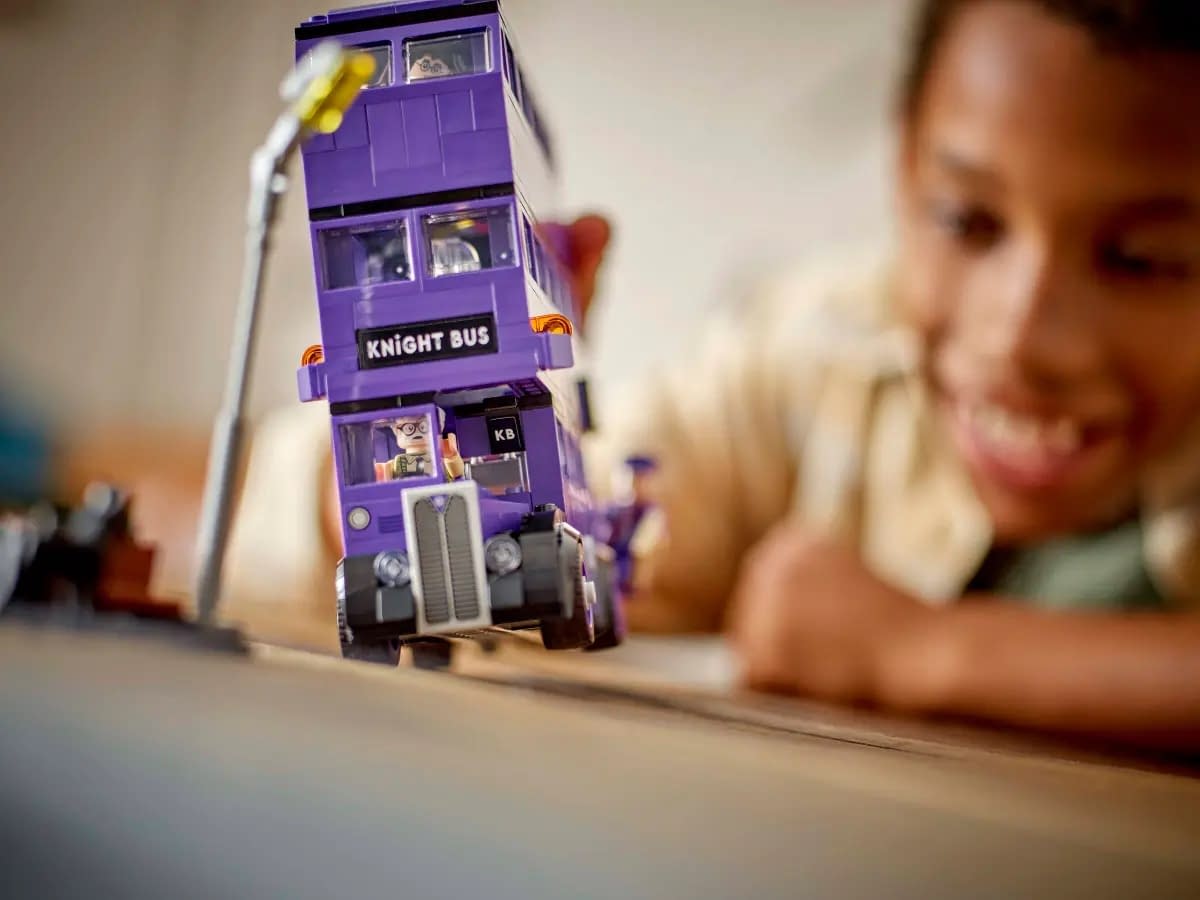 Take a Ride on the Knight Bus with LEGO's Newest Harry Potter Set