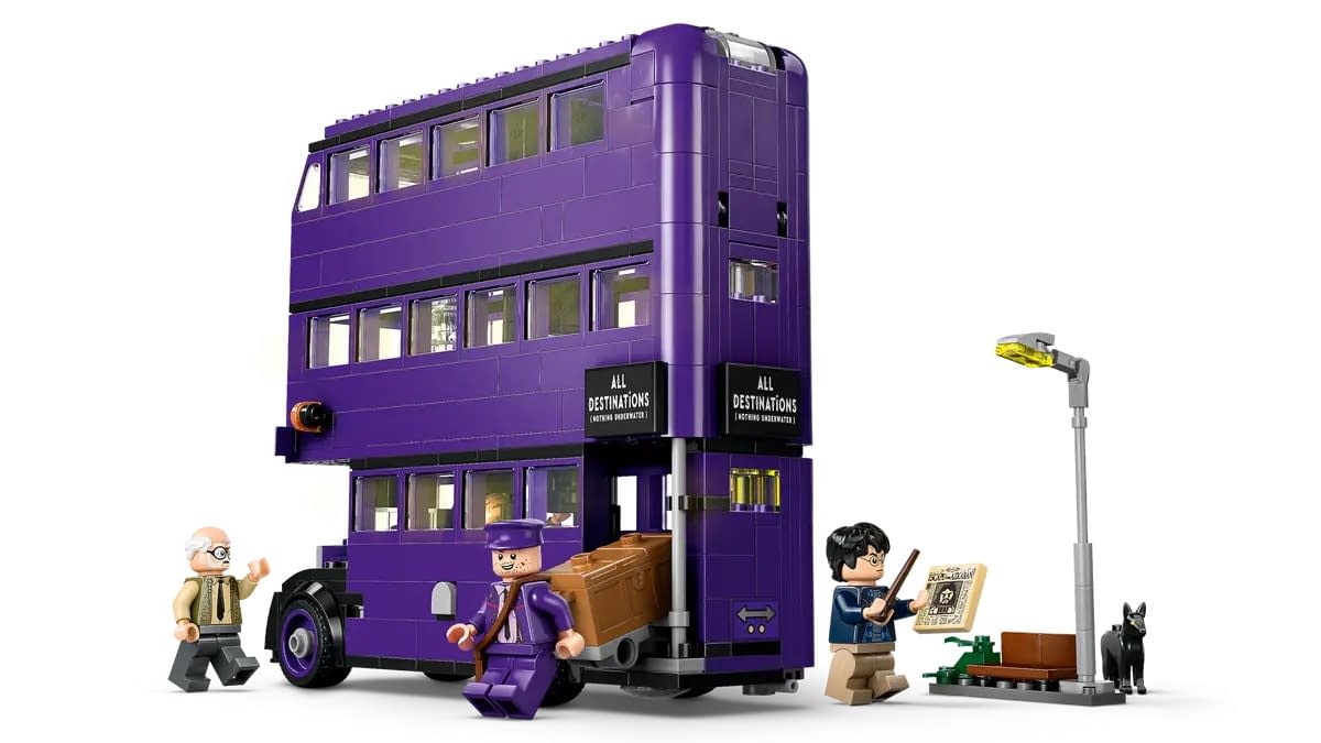 Take a Ride on the Knight Bus with LEGO's Newest Harry Potter Set