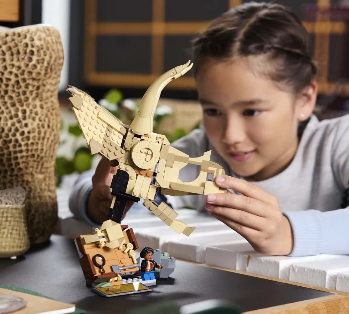 Jurassic Park Dinosaur Fossils: Triceratops Skull LEGO Set Revealed 