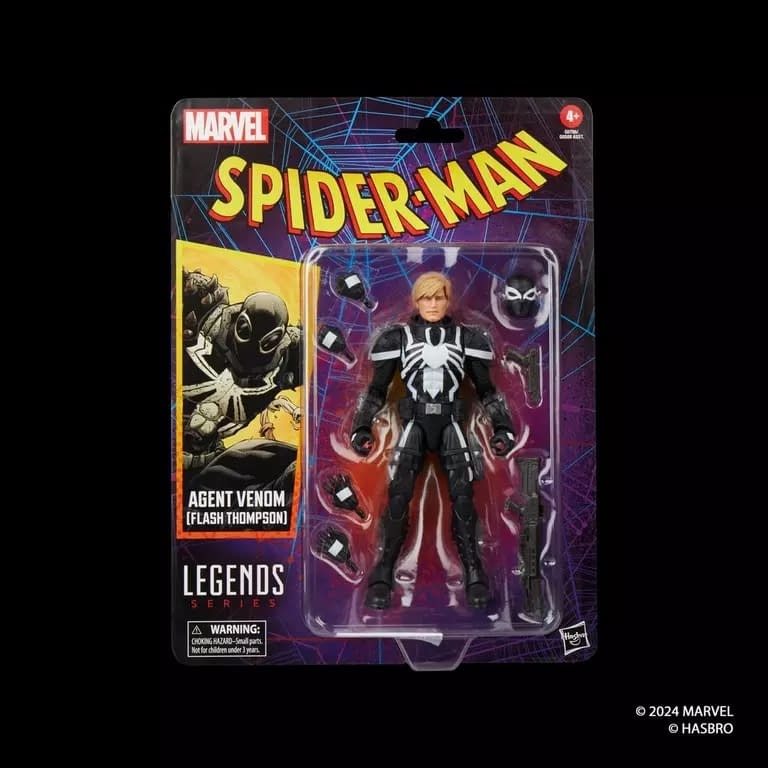 Agent Venom Returns to Hasbro with New Spider-Man Marvel Legends