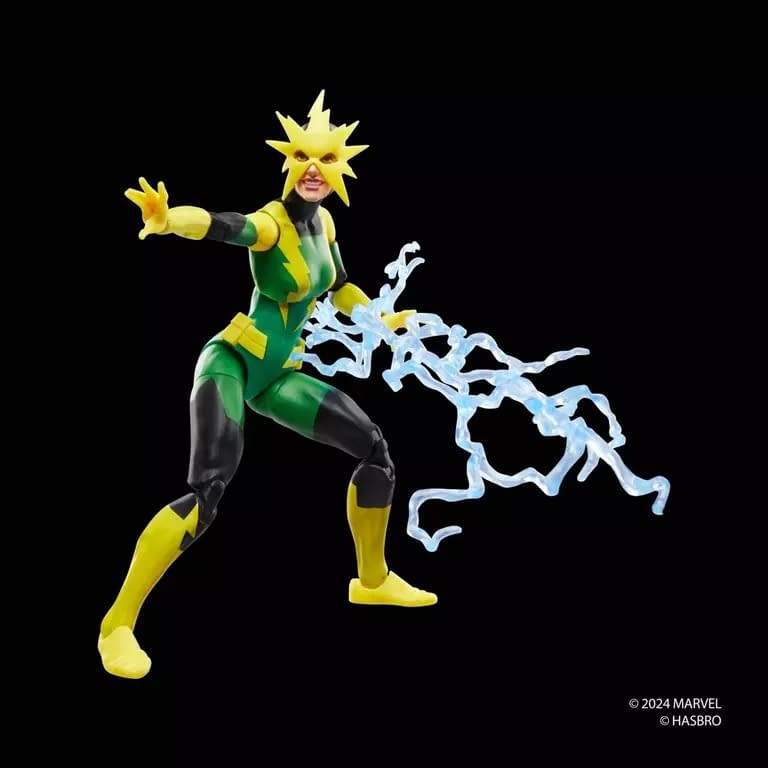 Francine Frye is Electro with Hasbro's New Spider-Man Marvel Legends