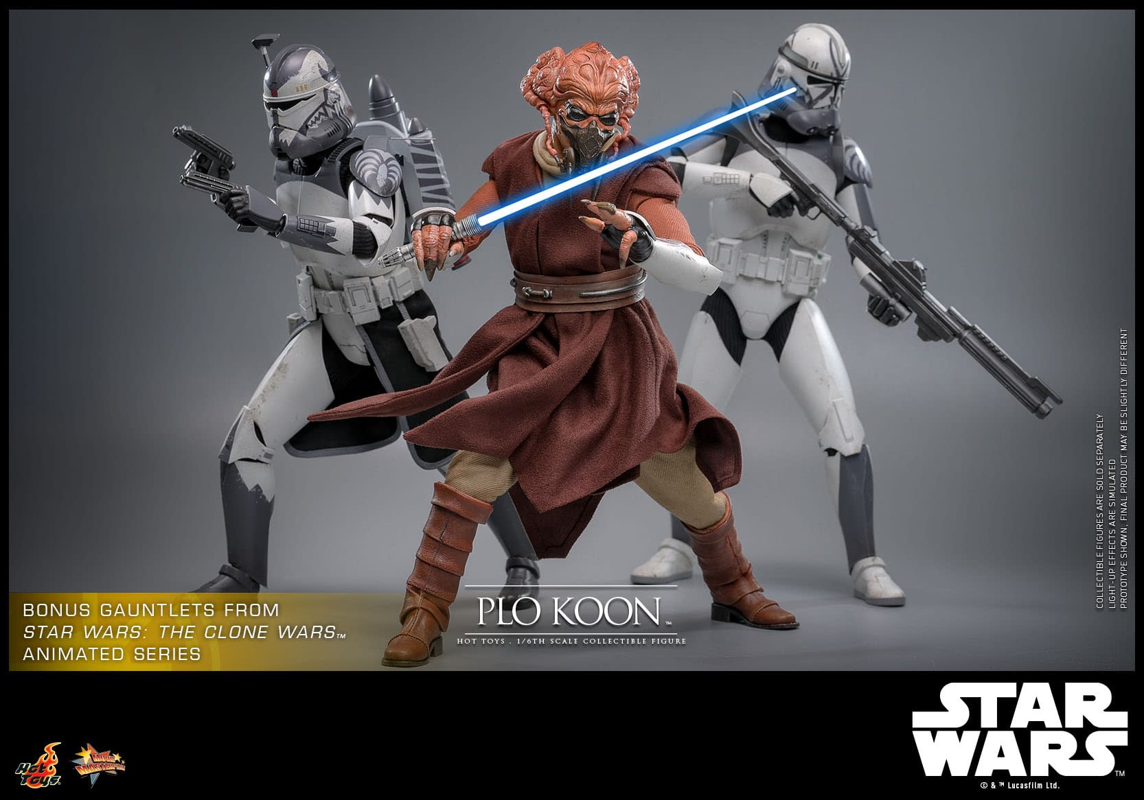 Plo Koon Enters The Fight With Hot Toys New Star Wars 1 6 Scale Figure