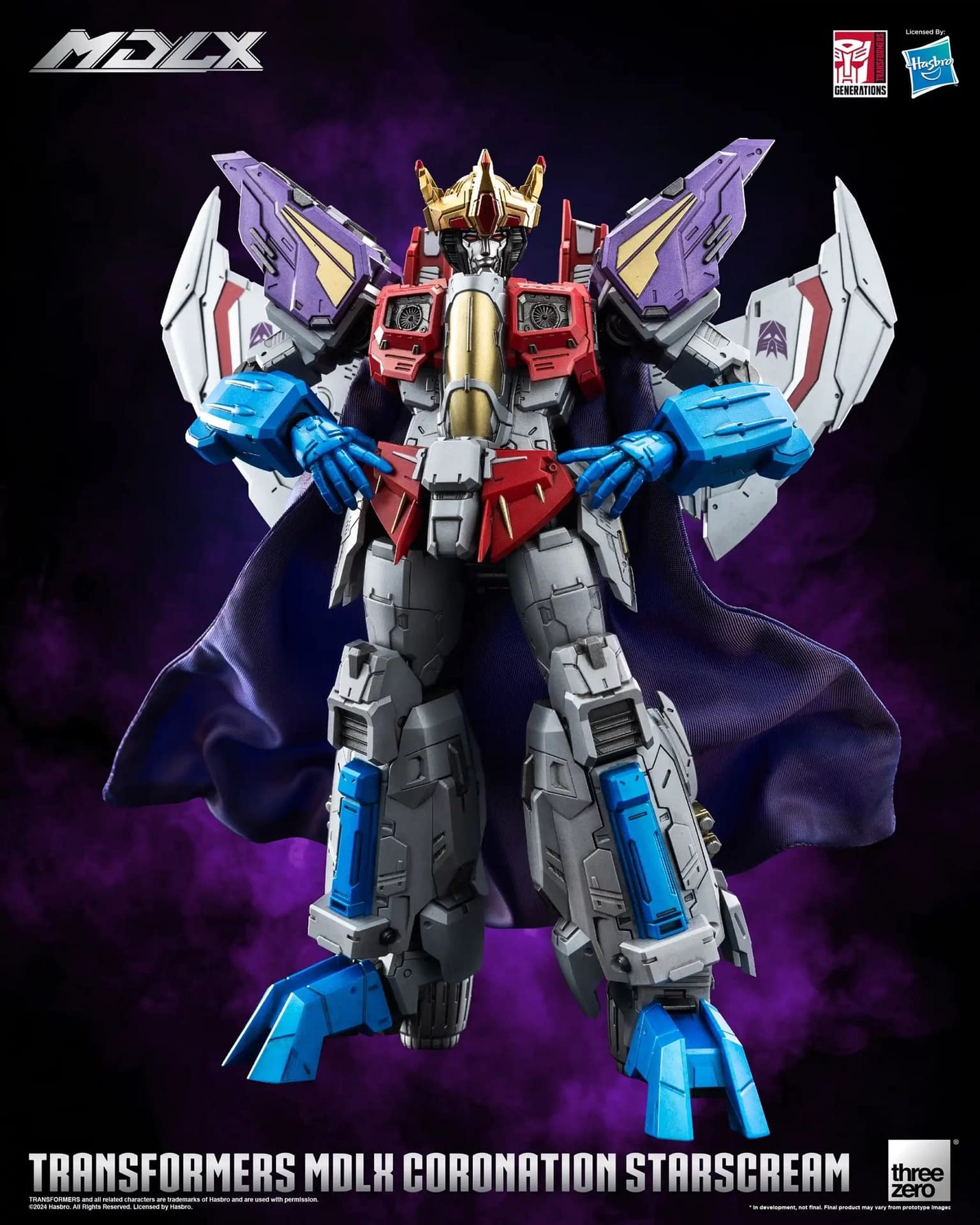 Transformers Coronation Starscream Joins threezero's MDLX Collection 