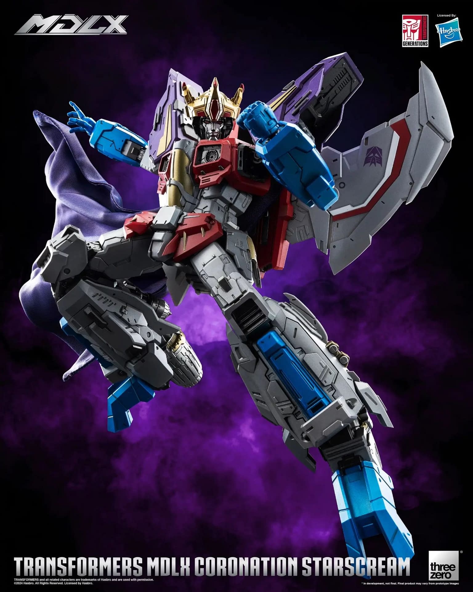 Transformers Coronation Starscream Joins threezero's MDLX Collection 