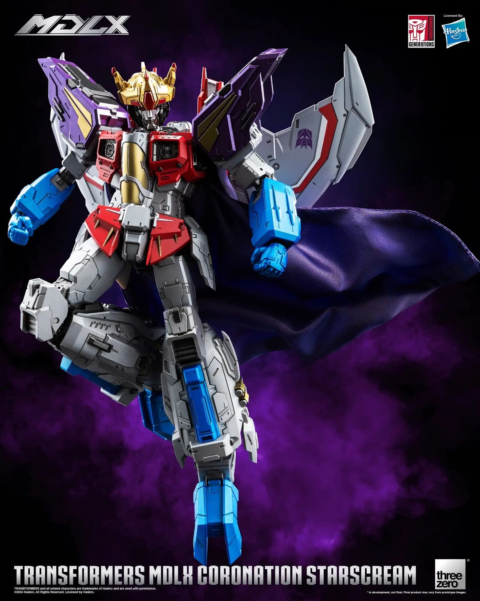 Transformers Coronation Starscream Joins threezero's MDLX Collection 