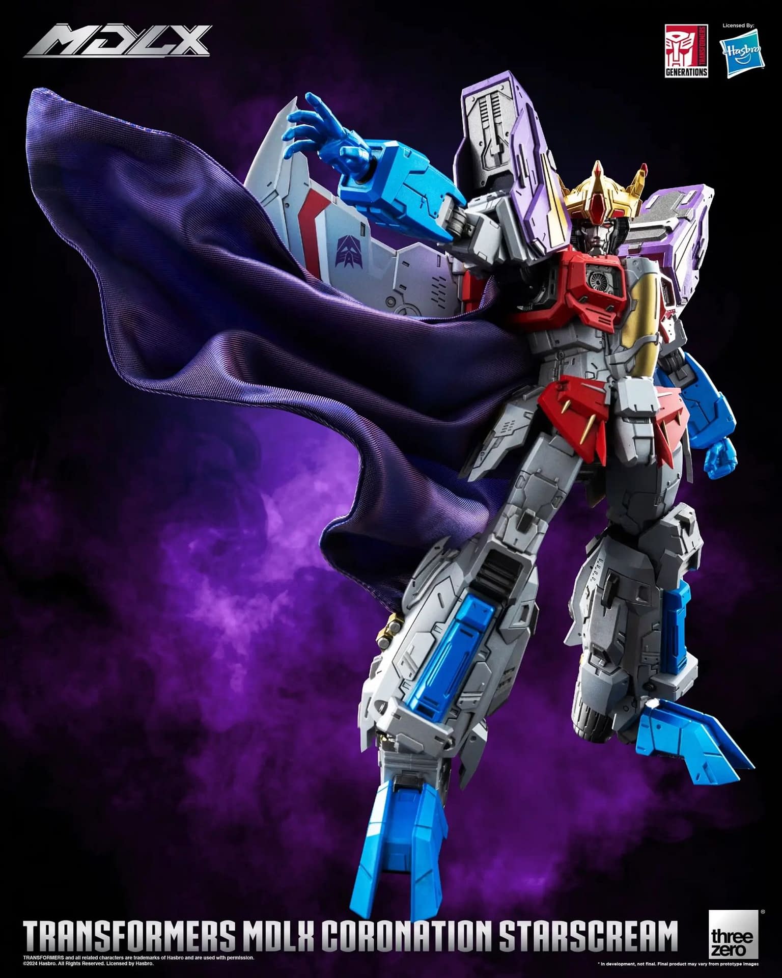 Transformers Coronation Starscream Joins threezero's MDLX Collection 