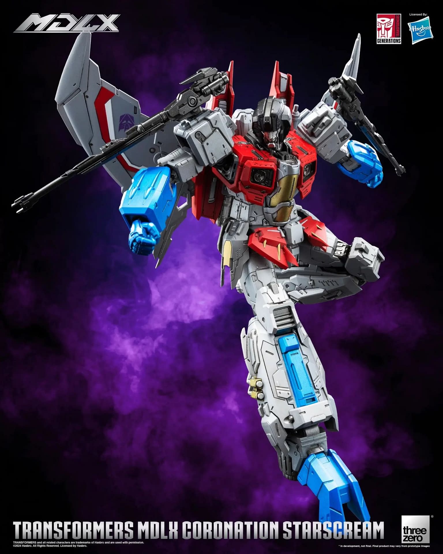 Transformers Coronation Starscream Joins threezero's MDLX Collection 