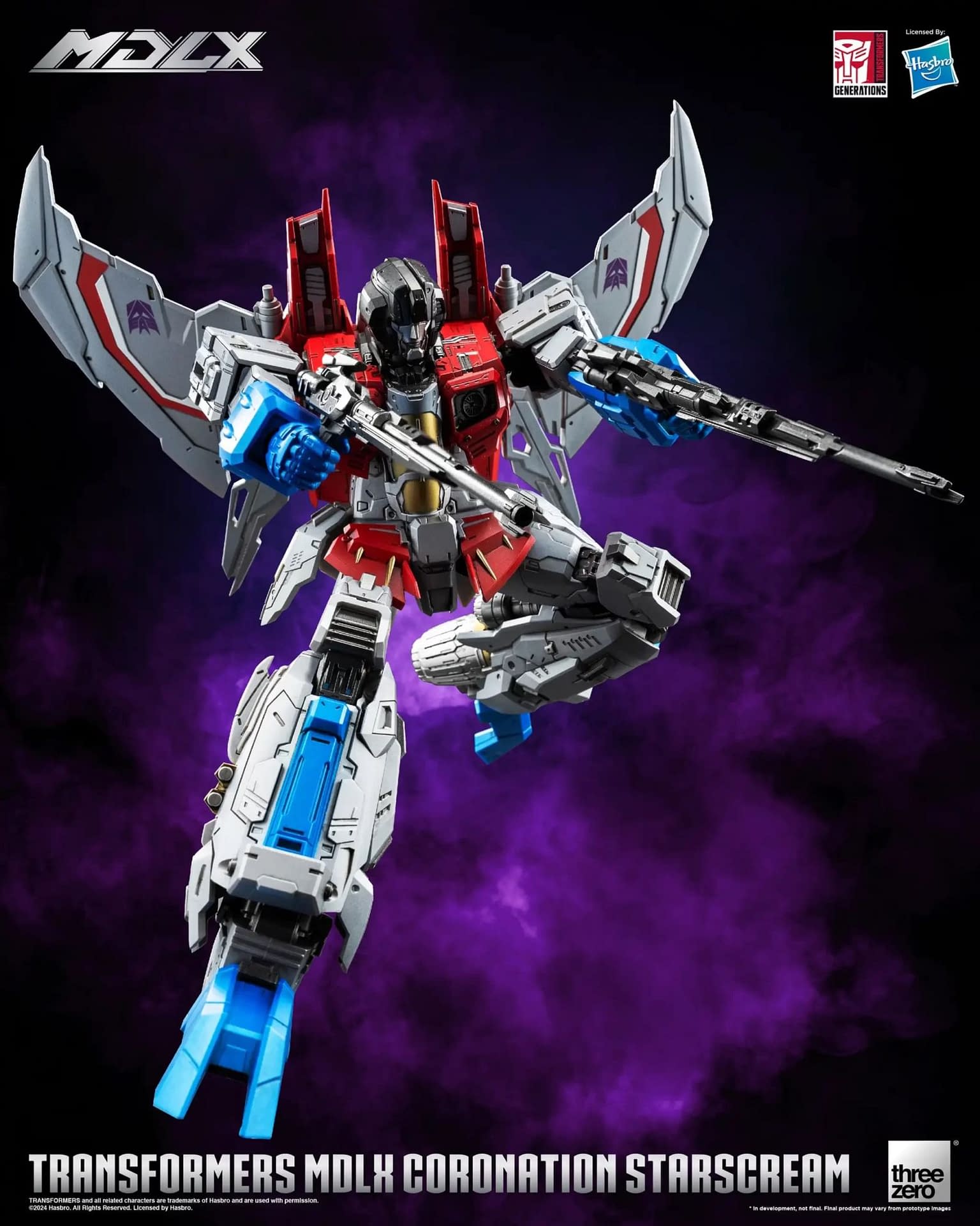 Transformers Coronation Starscream Joins threezero's MDLX Collection 