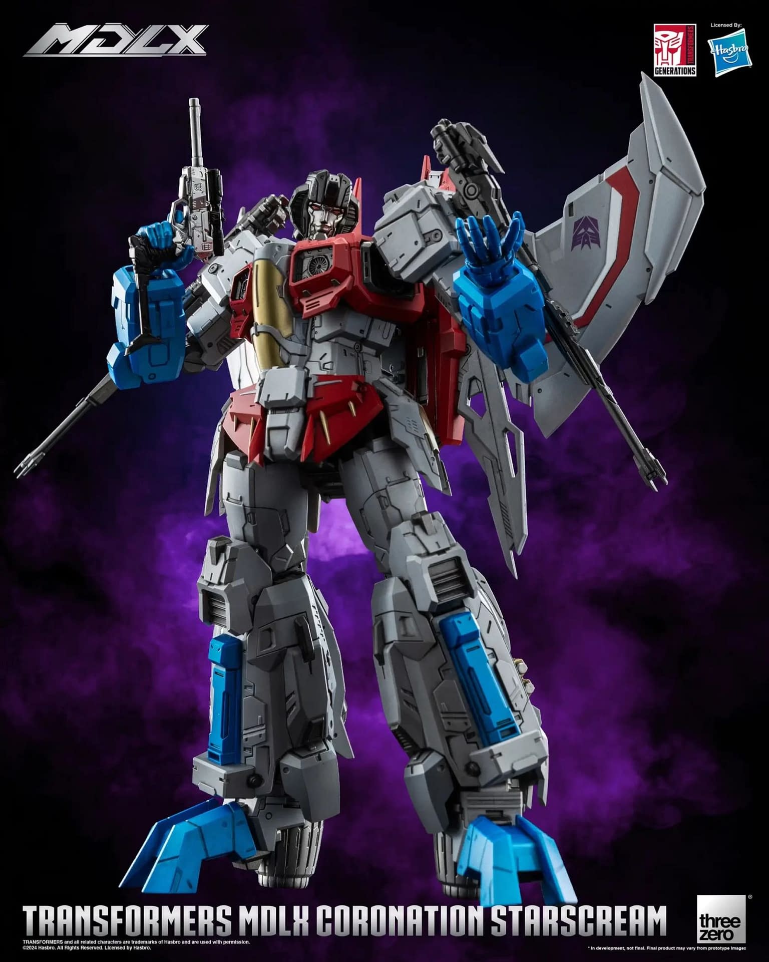 Transformers Coronation Starscream Joins threezero's MDLX Collection 