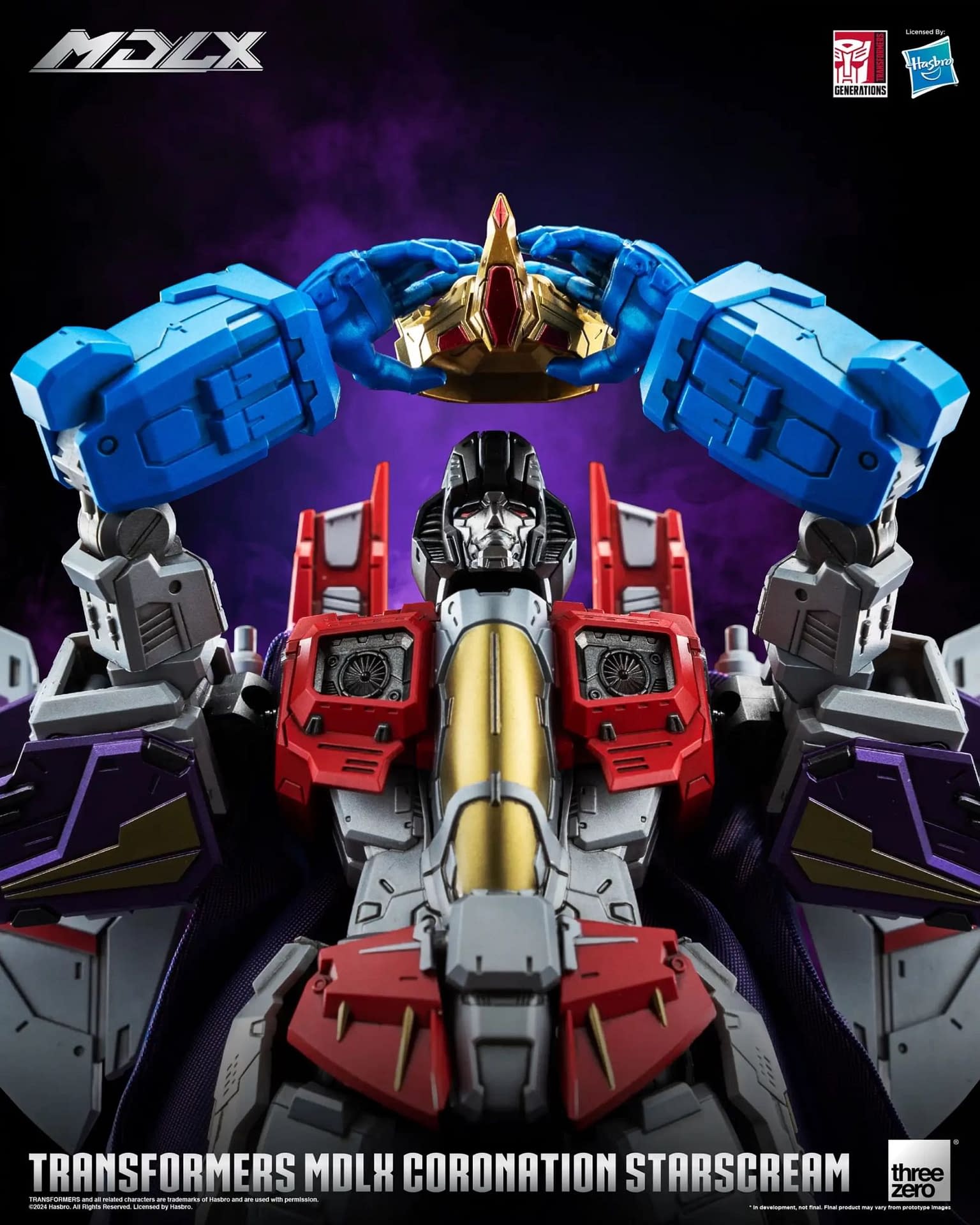 Transformers Coronation Starscream Joins threezero's MDLX Collection 