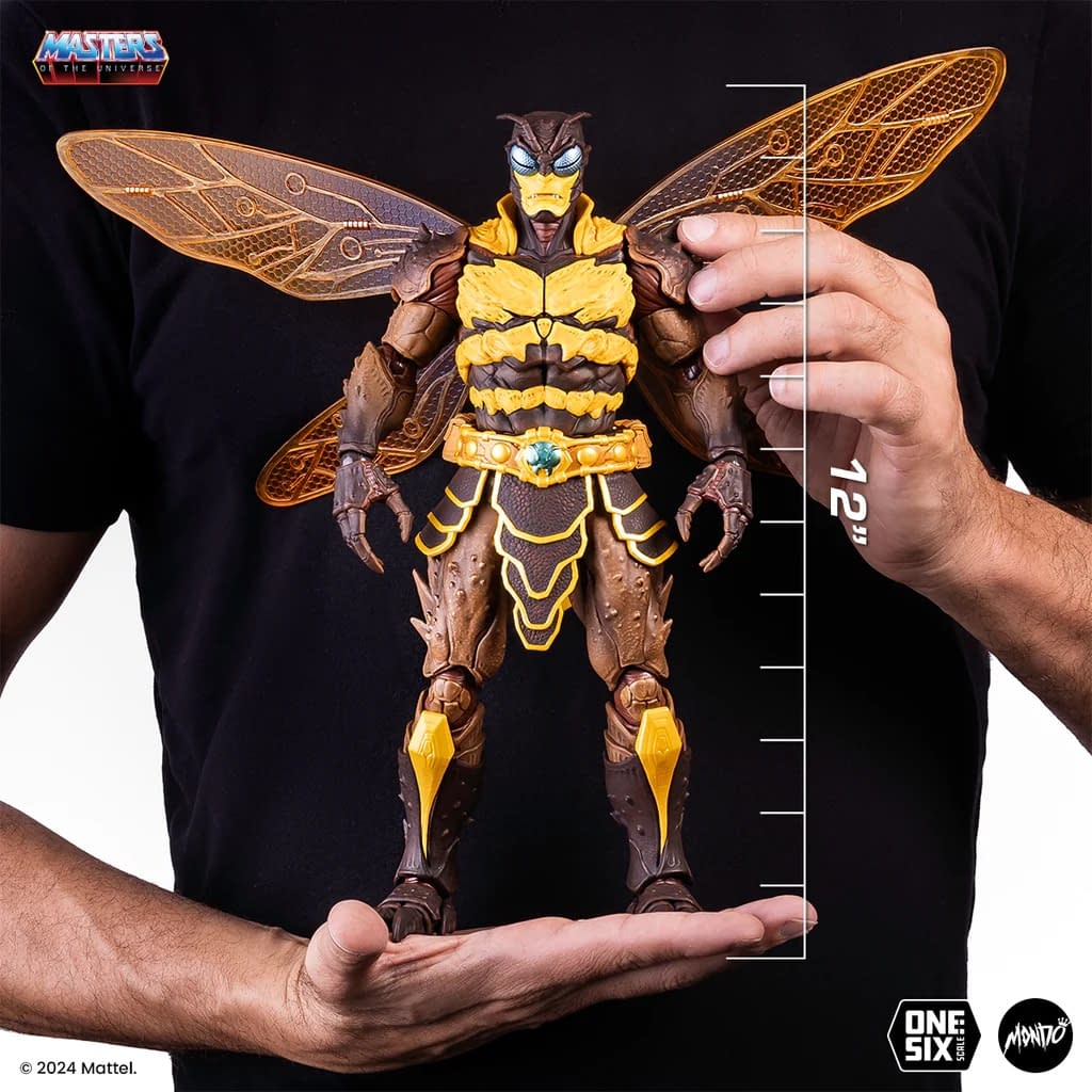 Mondo Debuts Timed Edition Masters of the Universe Buzz-Off Figure