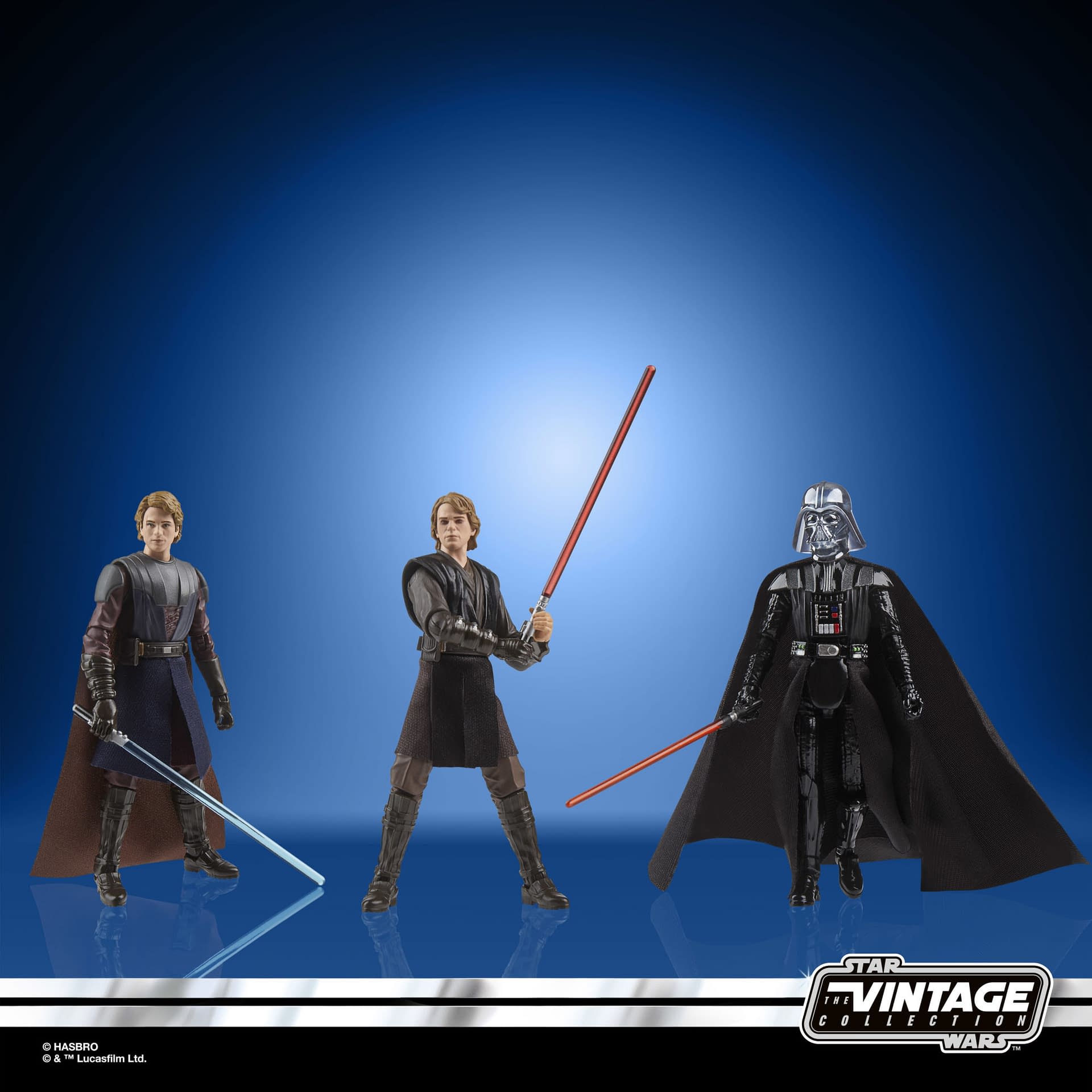 Star Wars: TVC Legacy of Anakin Skywalker 3-Pack Revealed by Hasbro 