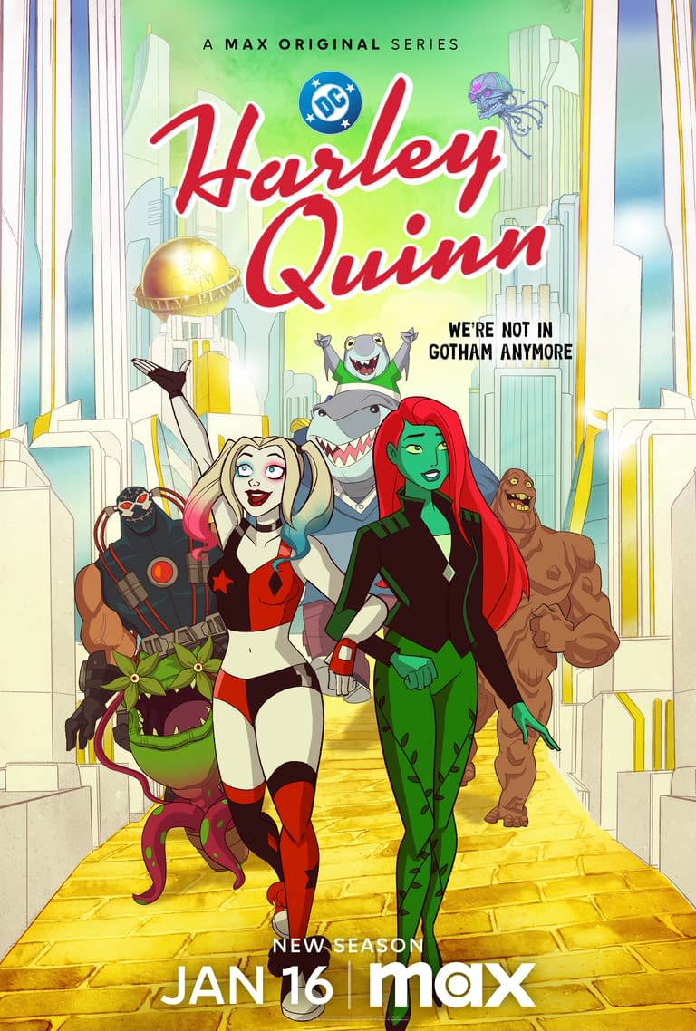 Harley Quinn Poison Ivy Make Season 5 Move To Metropolis On Jan 16th