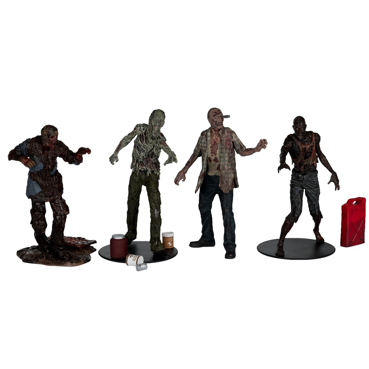 McFarlane Toys Unveils New The Walking Dead Walker 4-Pack Set