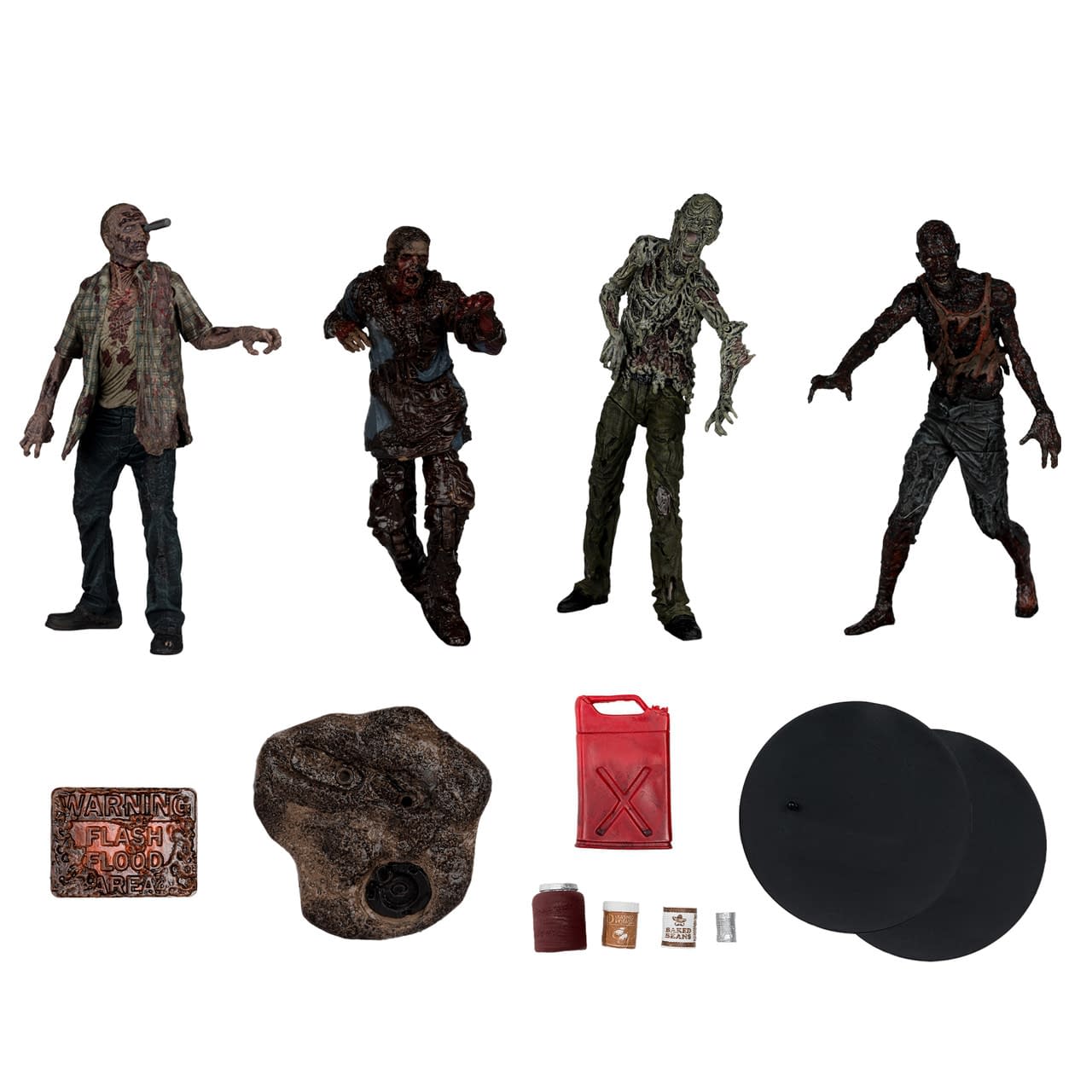 McFarlane Toys Unveils New The Walking Dead Walker 4-Pack Set