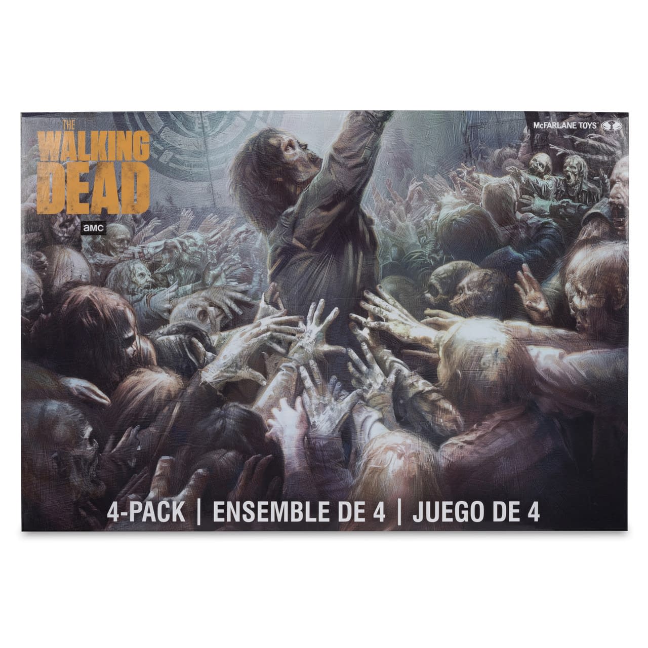 McFarlane Toys Unveils New The Walking Dead Walker 4-Pack Set