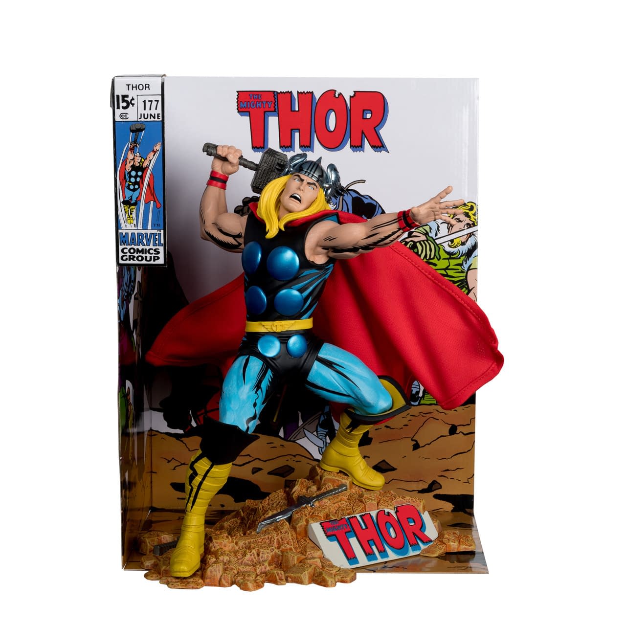 Lighting Strikes with McFarlane Toys New 1/10 The Mighty Thor Statue 