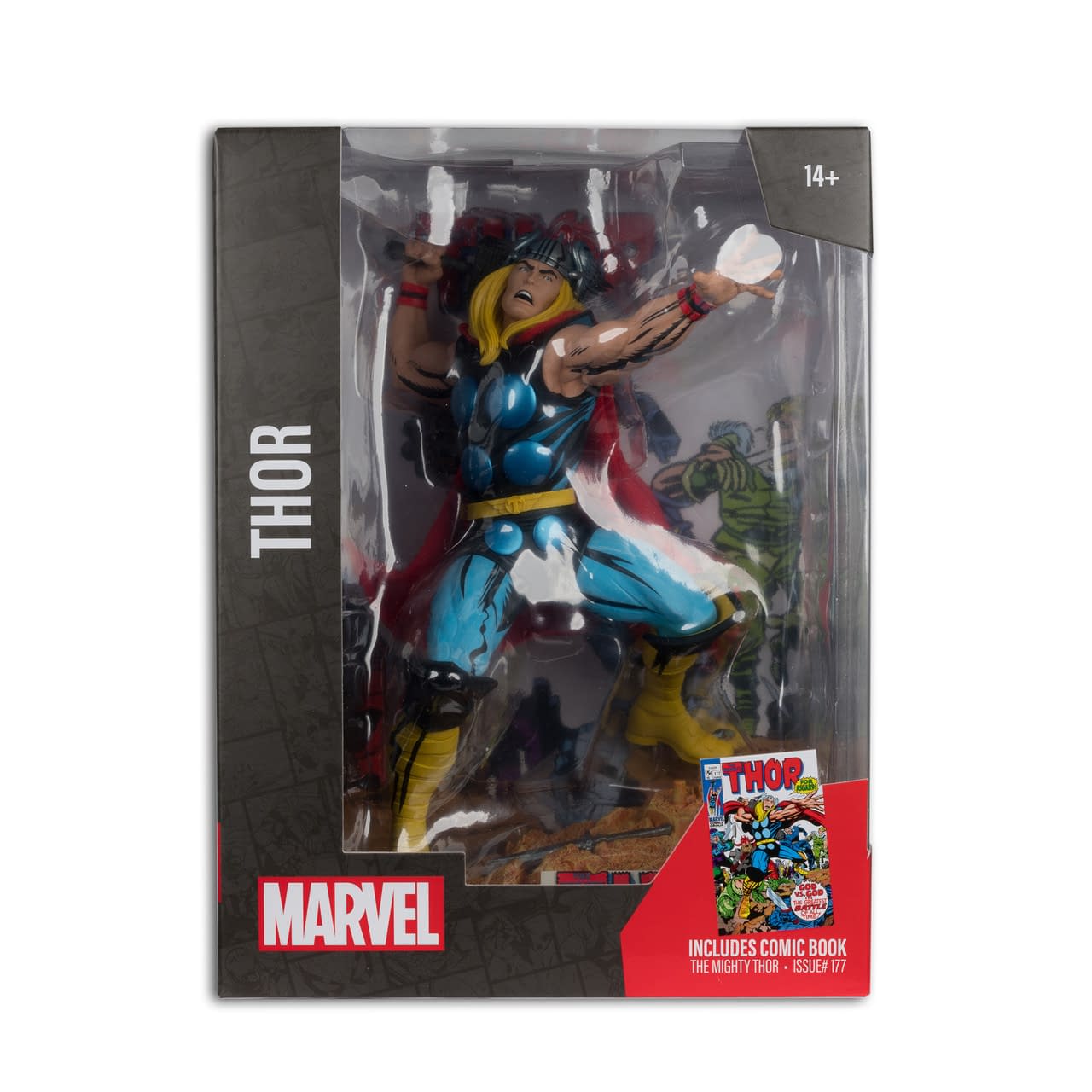 Lighting Strikes with McFarlane Toys New 1/10 The Mighty Thor Statue 