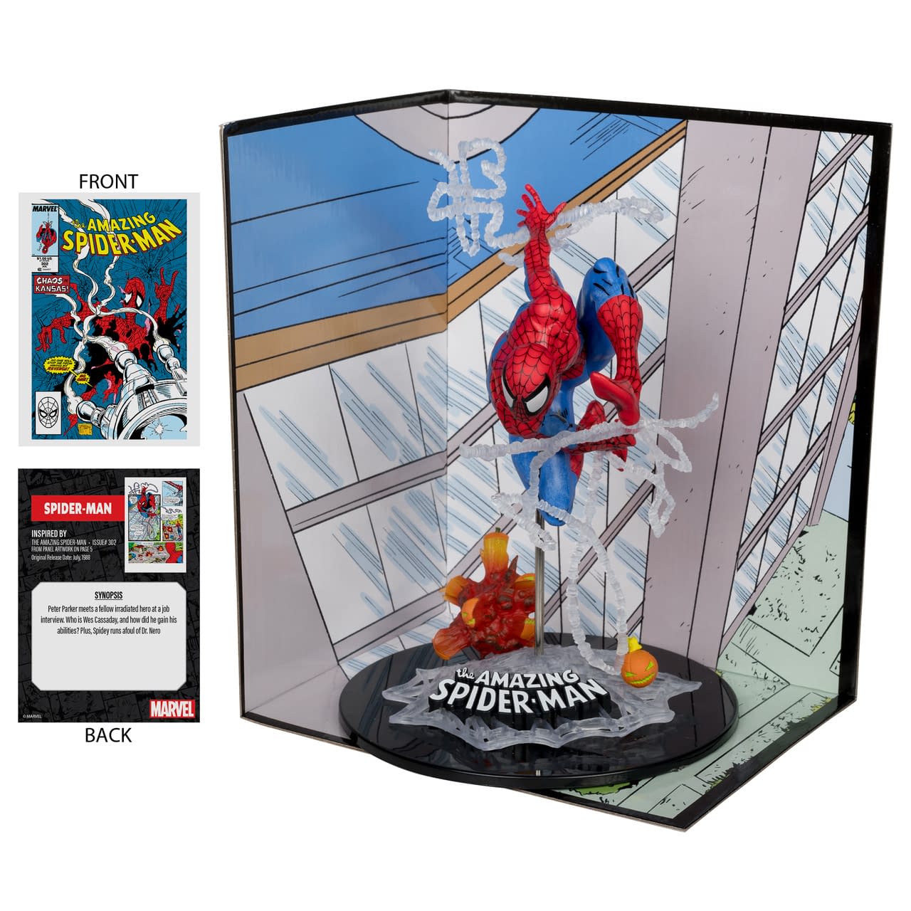 New The Amazing Spider-Man #302 Statue Coming Soon from McFarlane 