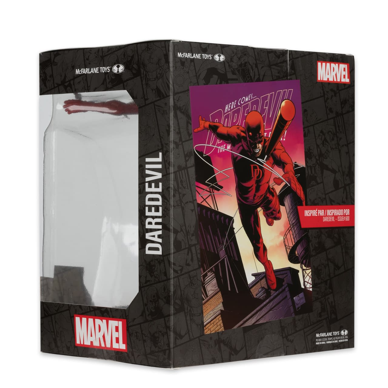 New Marvel Comics Statue Arrives from McFarlane with Daredevil #600