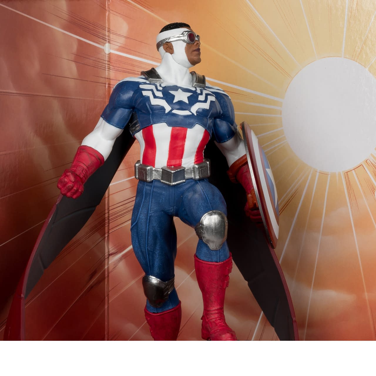 McFarlane Toys Unveils New 1/10 All-New Captain America #1 Statue 
