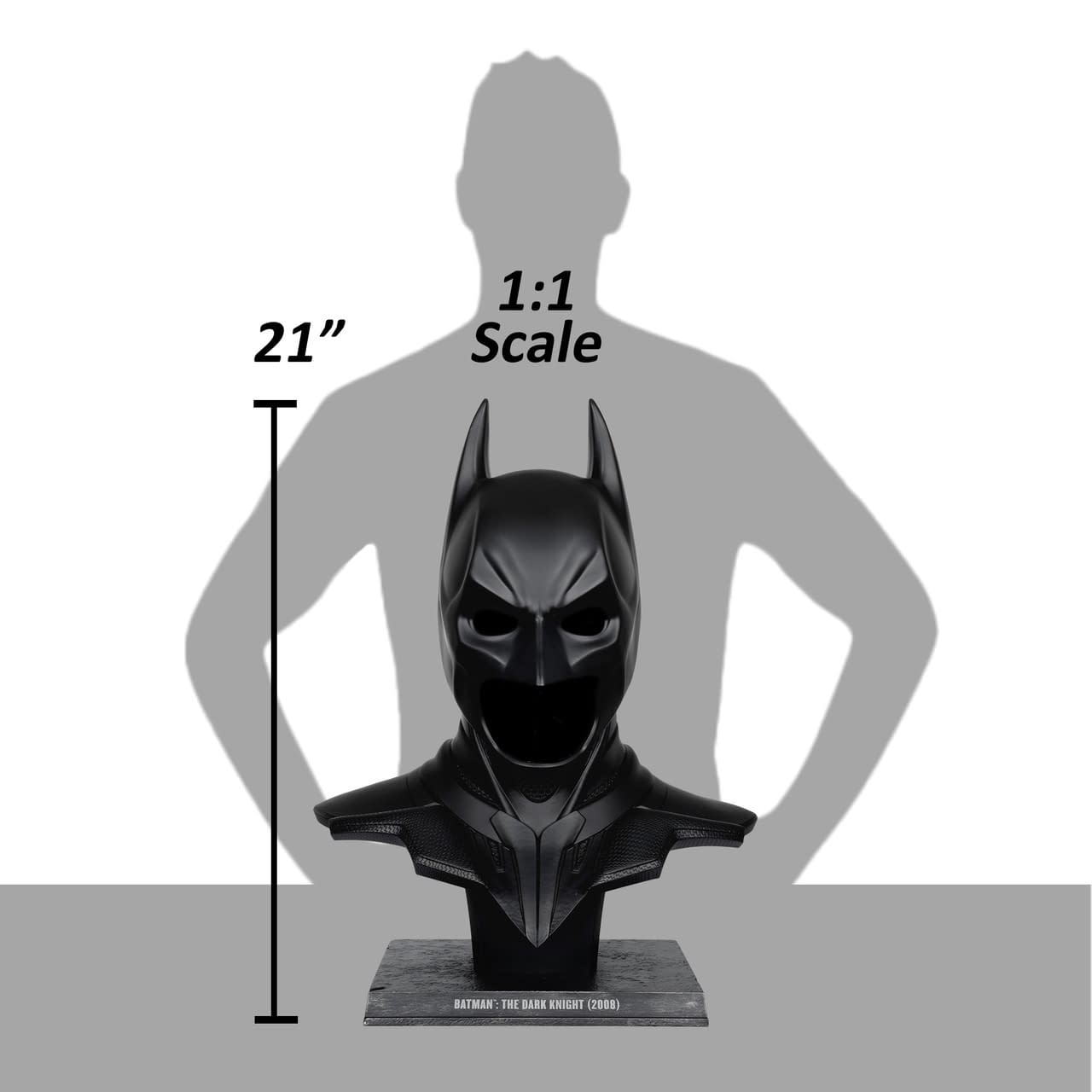McFarlane Toys Reveals Batman: The Dark Knight 1:1 Replica Cowl