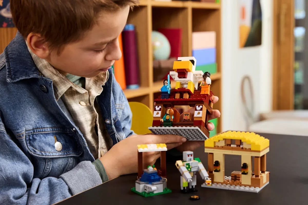 New LEGO Minecraft Movie Sets are Coming to Life Along with Steve 