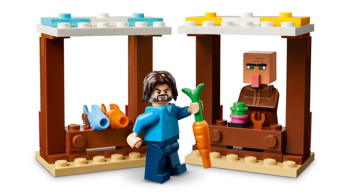 New LEGO Minecraft Movie Sets are Coming to Life Along with Steve 