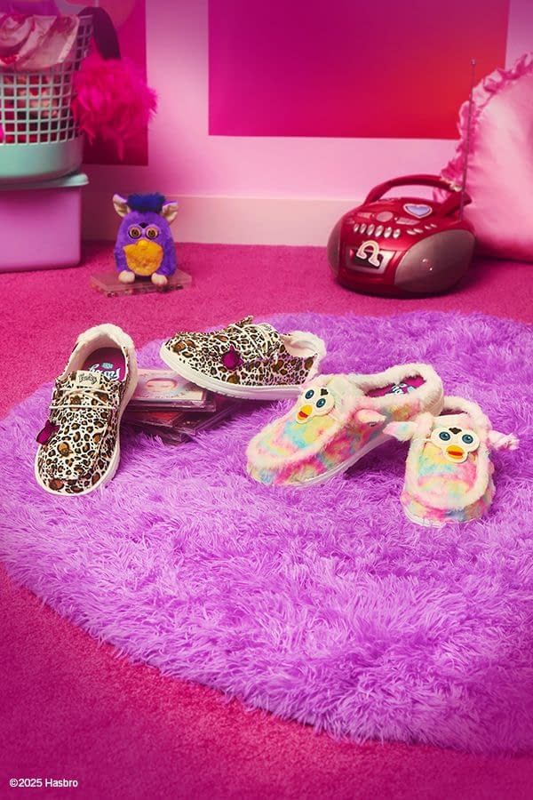 90s Nostalgia Gets Comfy with New HEYDUDE x Furby Collection