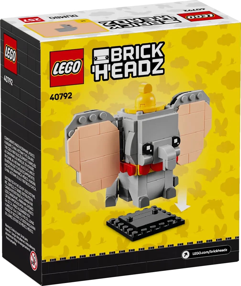 Disney's Dumbo Lands at LEGO with New and Magical BrickHeadz Set