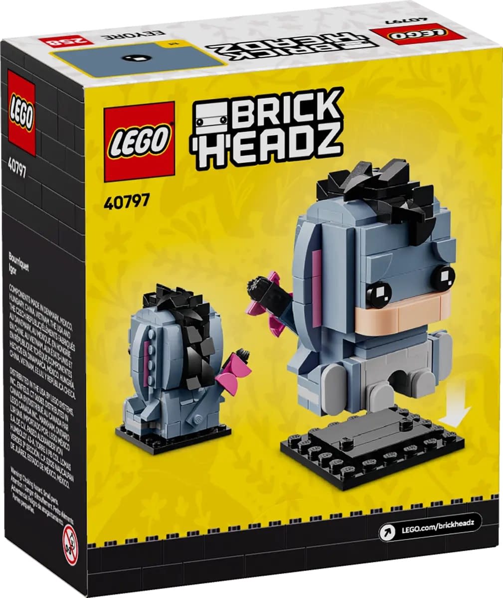 Eeyore Gets His Very Own LEGO Winnie the Pooh BrickHeadz Set 