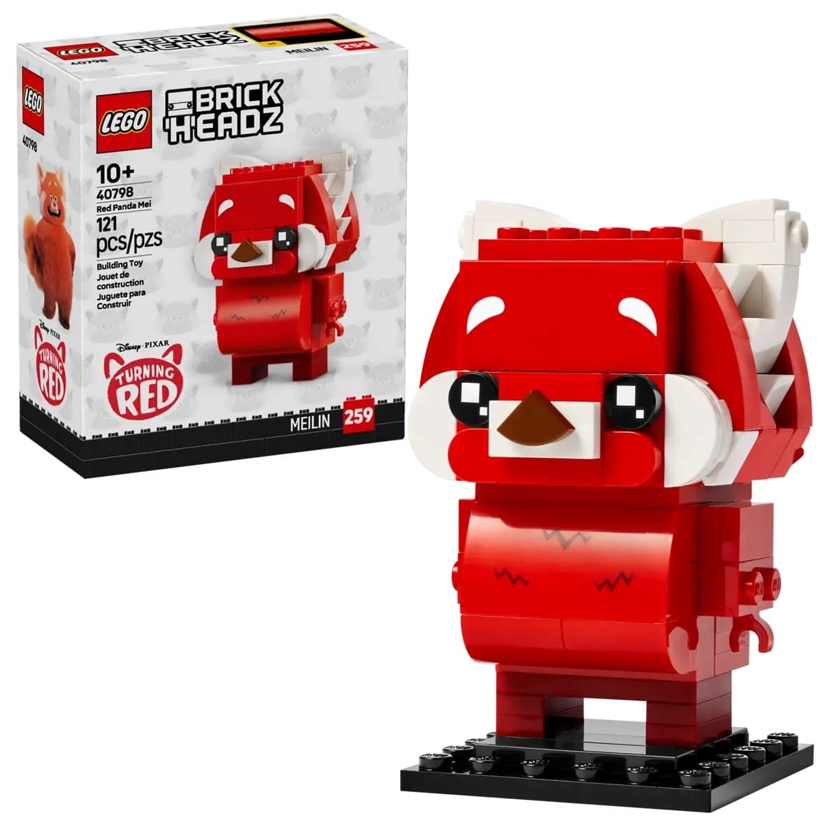 Mei Fluffs Up at LEGO and Their New Turning Red BrickHeadz Set 