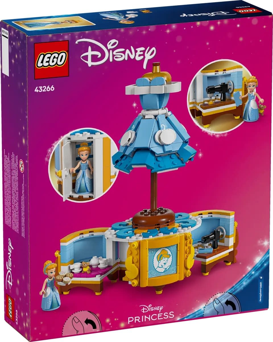 Cinderella's Dress Comes to LEGO with Their Latest Disney Set 