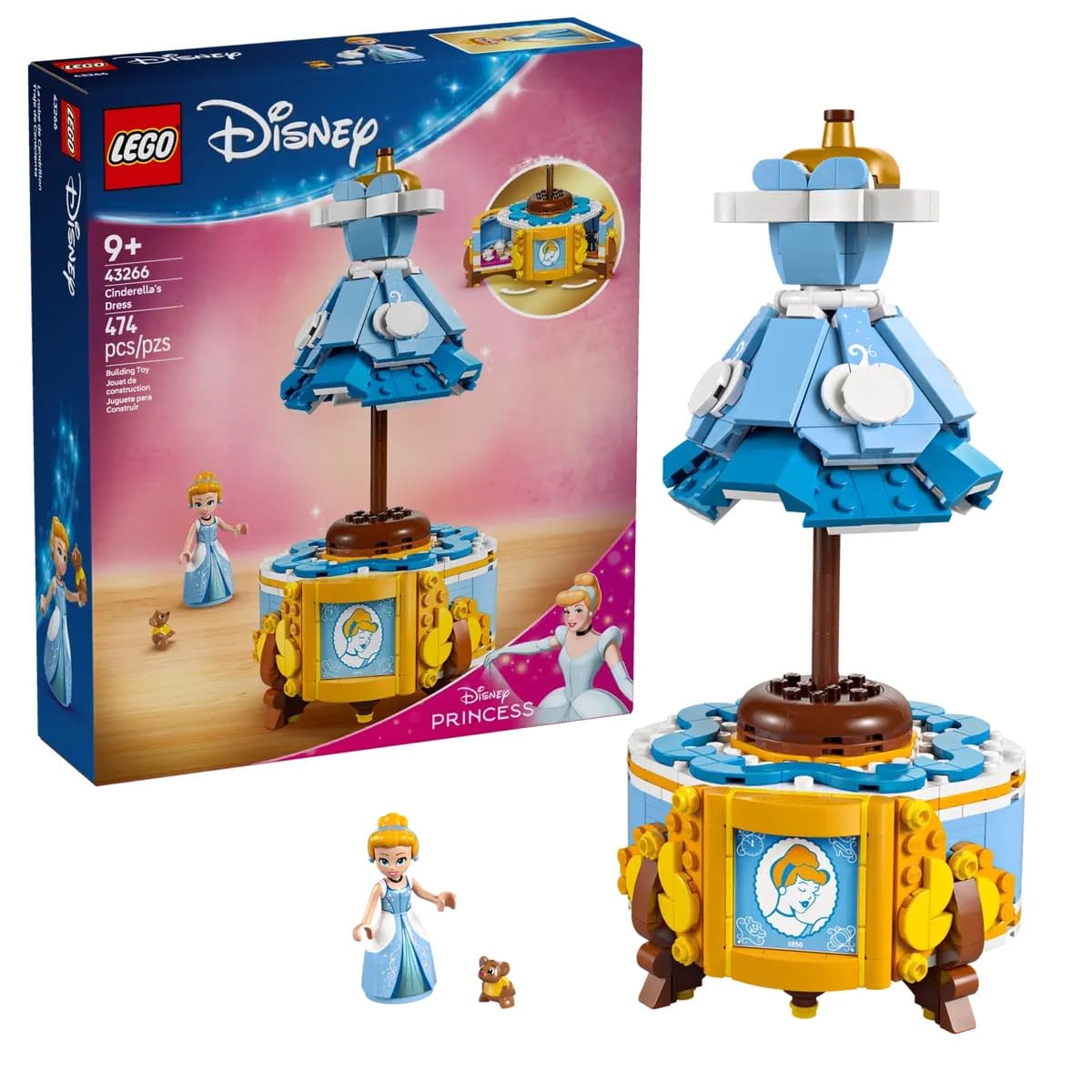Cinderella's Dress Comes to LEGO with Their Latest Disney Set 