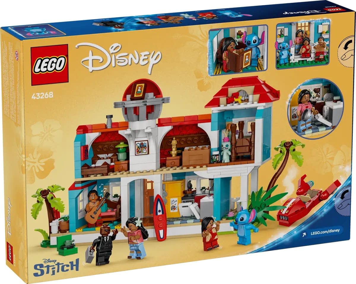 Say Aloha to LEGO's New Disney Lilo and Stitch Beach House Set