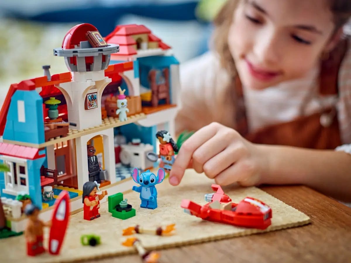 Say Aloha to LEGO's New Disney Lilo and Stitch Beach House Set