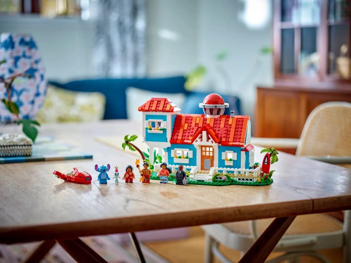 Say Aloha to LEGO's New Disney Lilo and Stitch Beach House Set