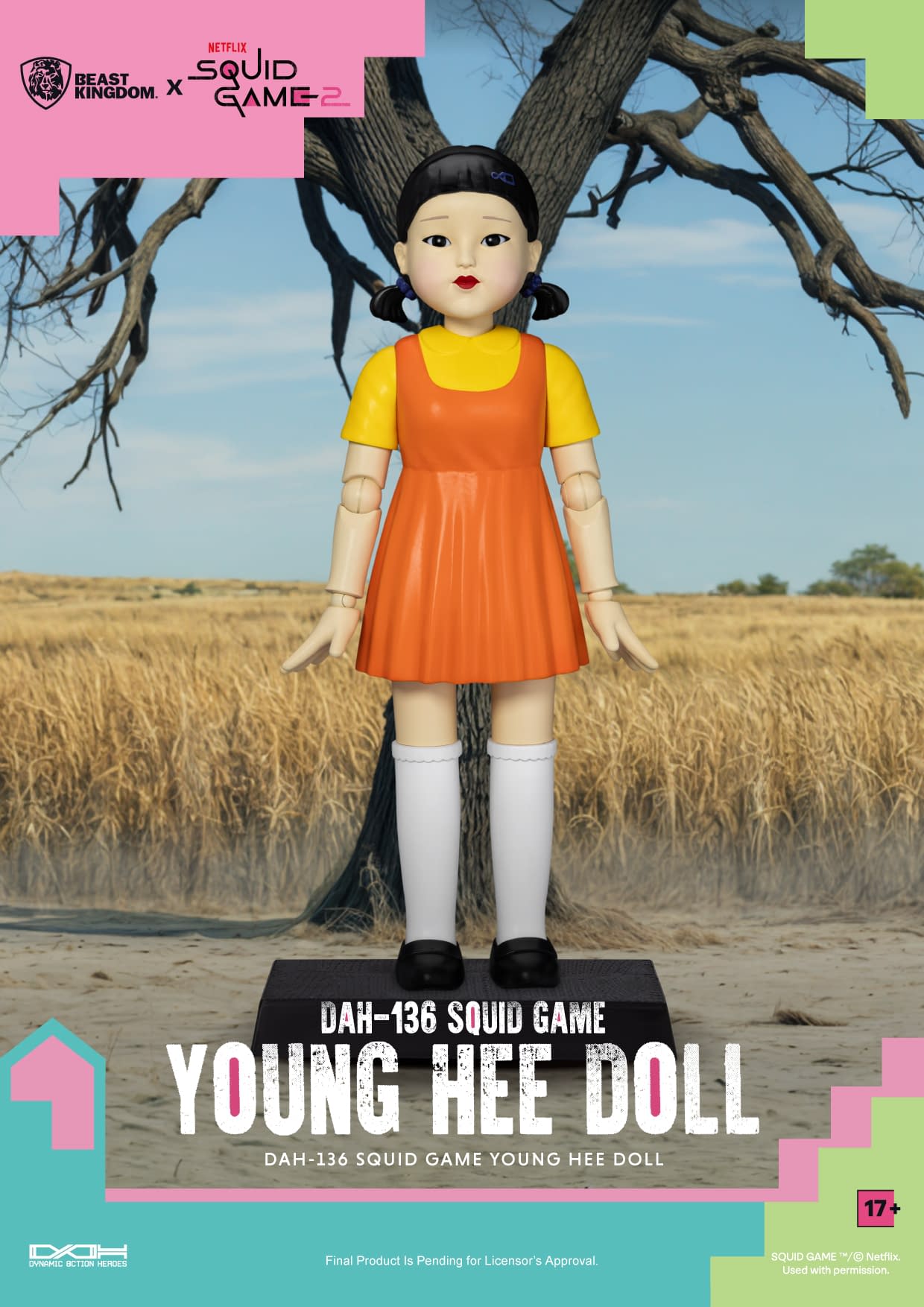Beast Kingdom Debuts New Squid Game DAH Young Hee Doll Figure